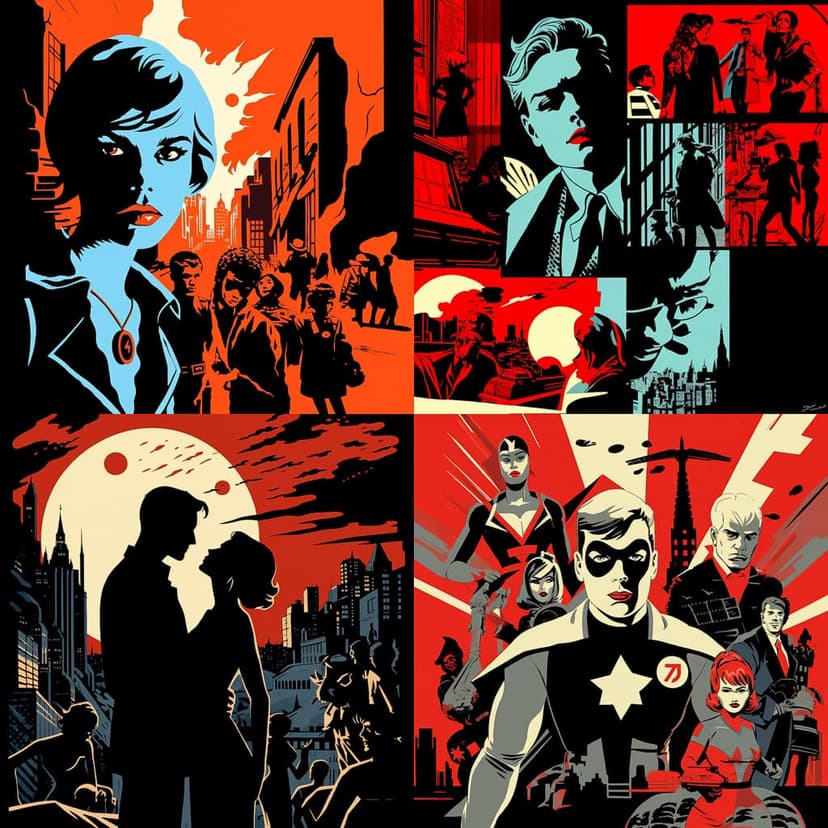 Noir Pop Art