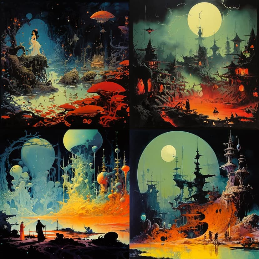 Surreal Sci-Fi Fantasy