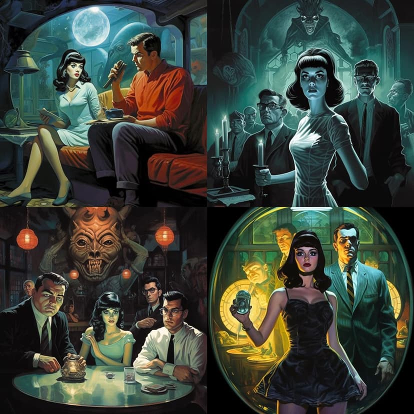 Retro Noir Comic