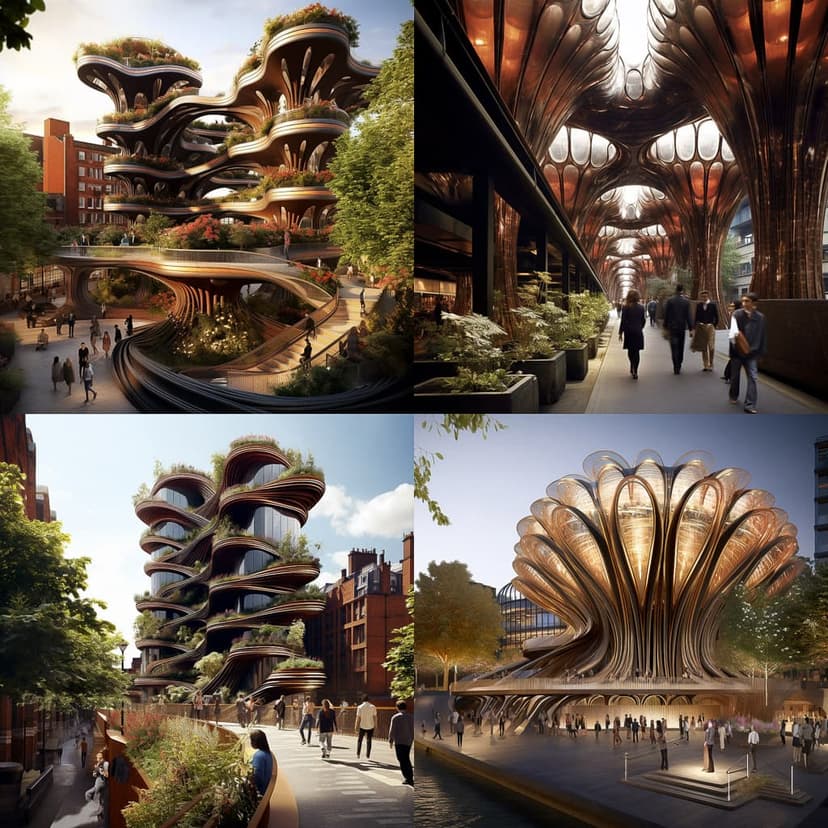 Futuristic Organic Architecture