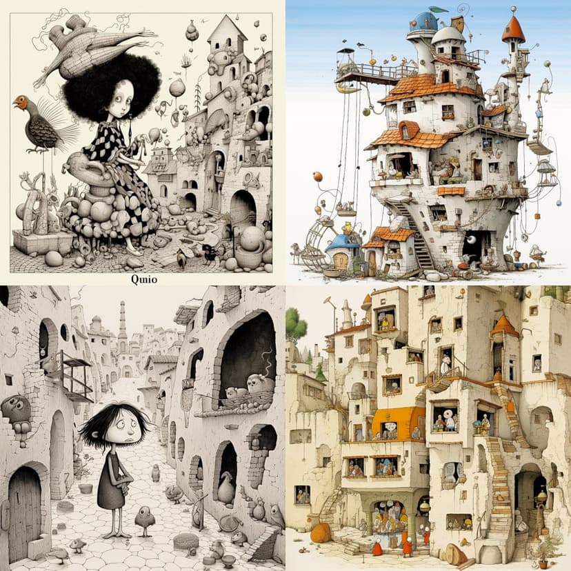 Whimsical Fantasy Architecture