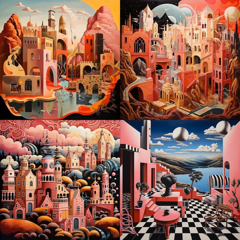 Surreal Architectural Fantasy