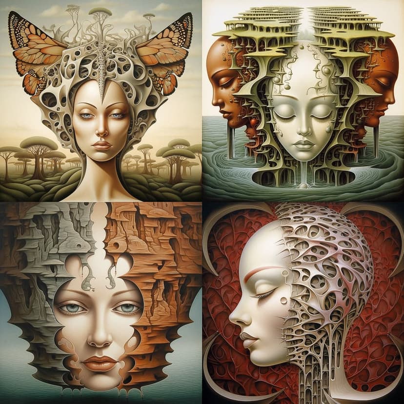 Surrealistic Organic Fusion