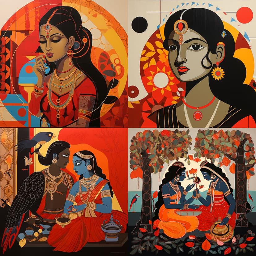 Contemporary Indian Folk Art