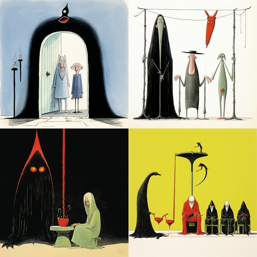 Surreal Cartoon Gothic