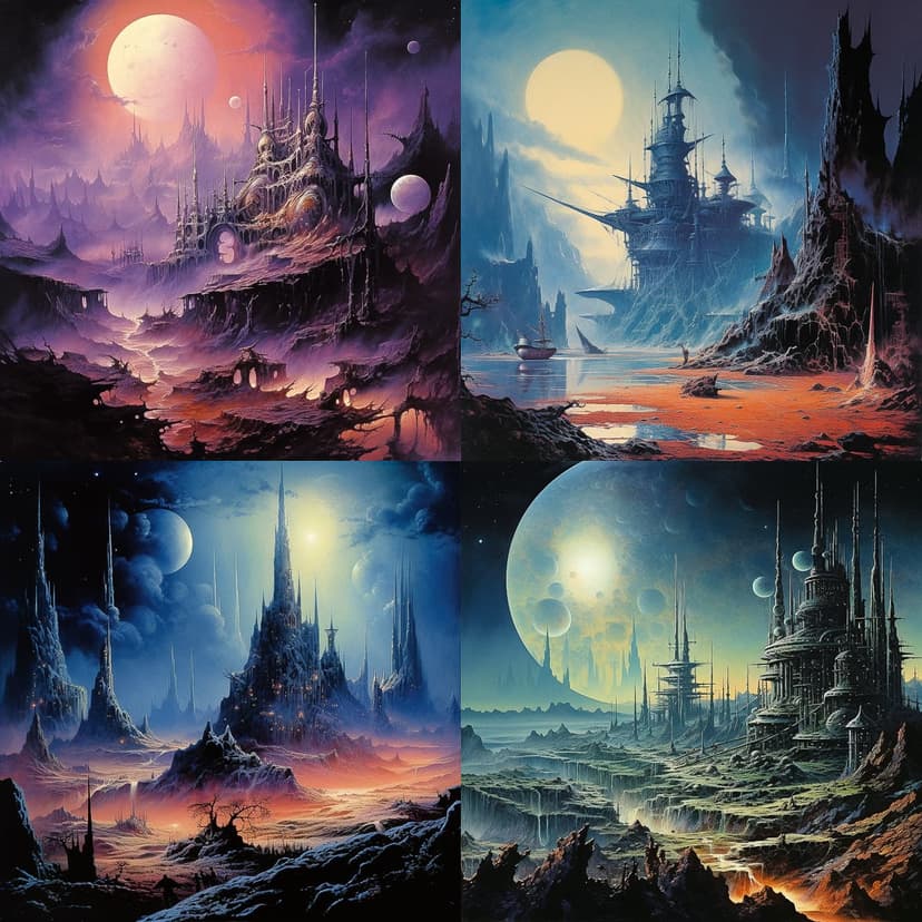 Retro Sci-Fi Fantasy