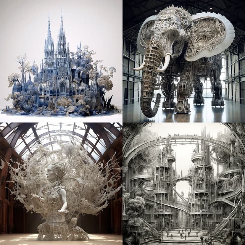 Intricate Mechanical Fantasy