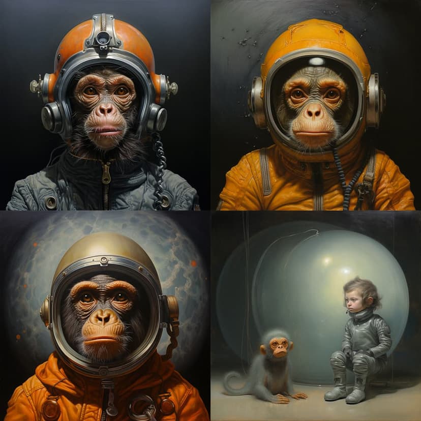 Surreal Space Portraiture