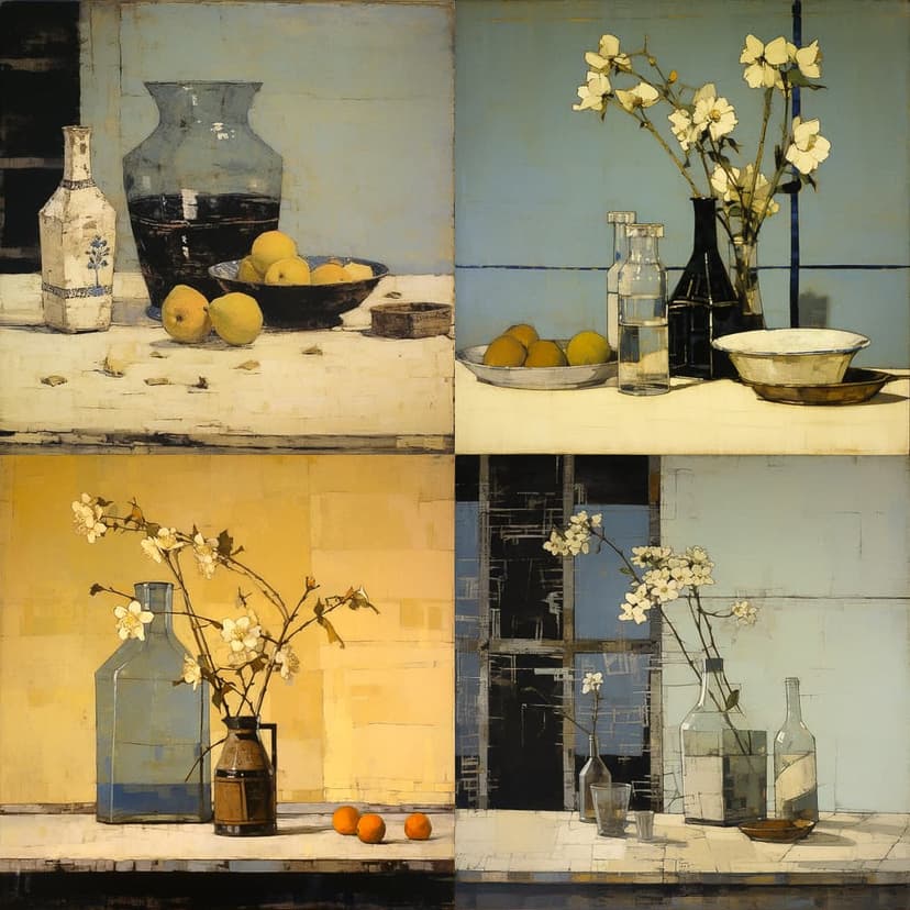 Modern Cubist Still Life