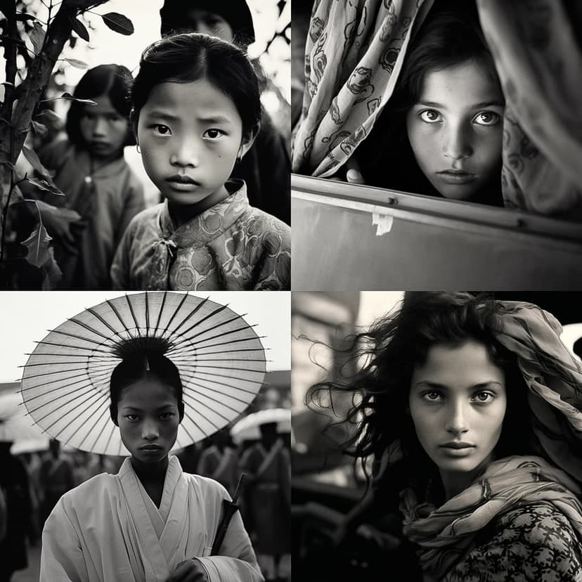 Monochrome Portraiture