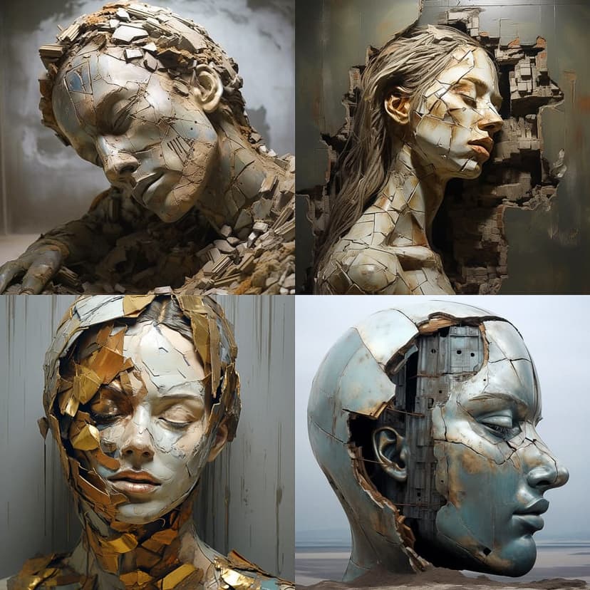 Fragmented Sculpture