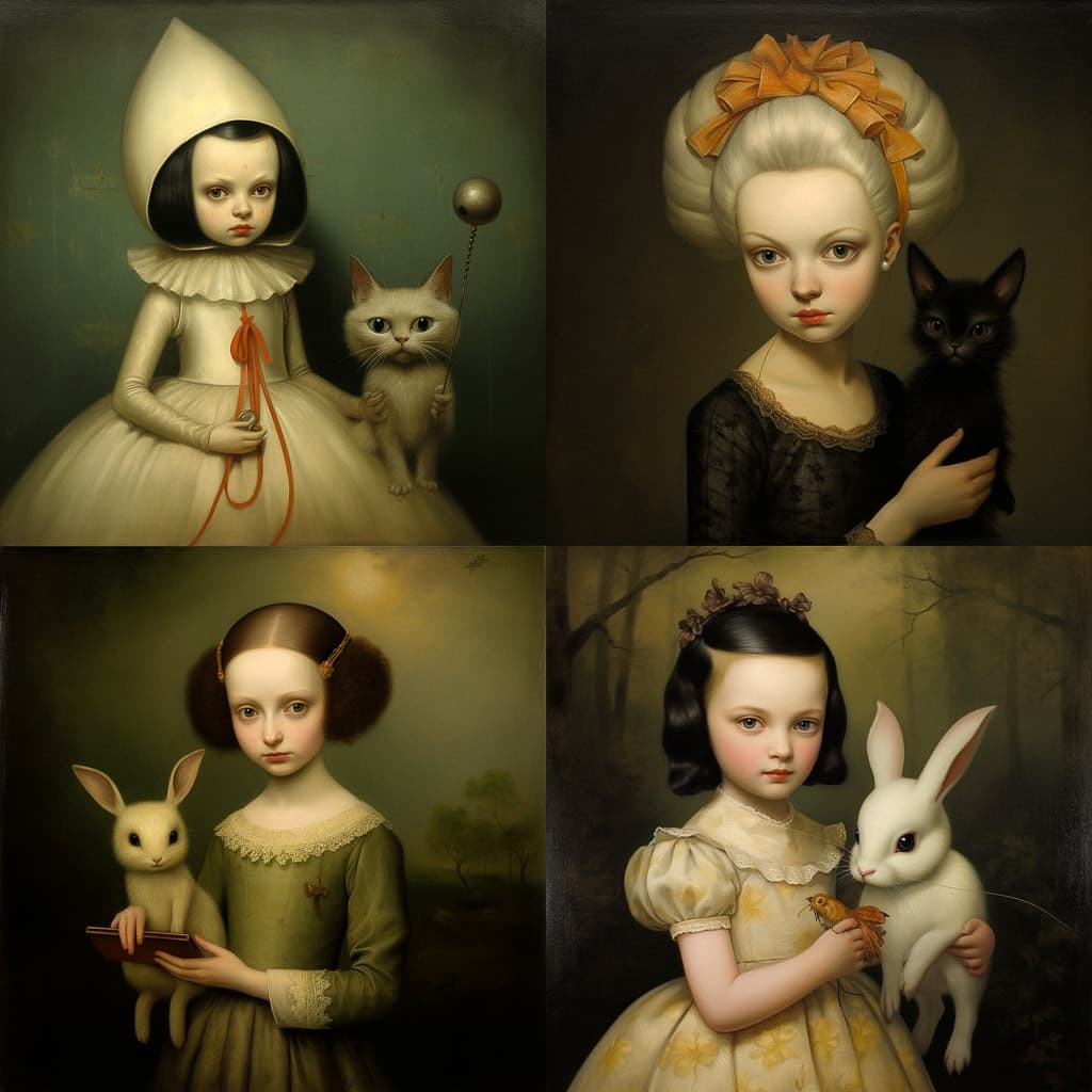Surreal Gothic Portraiture