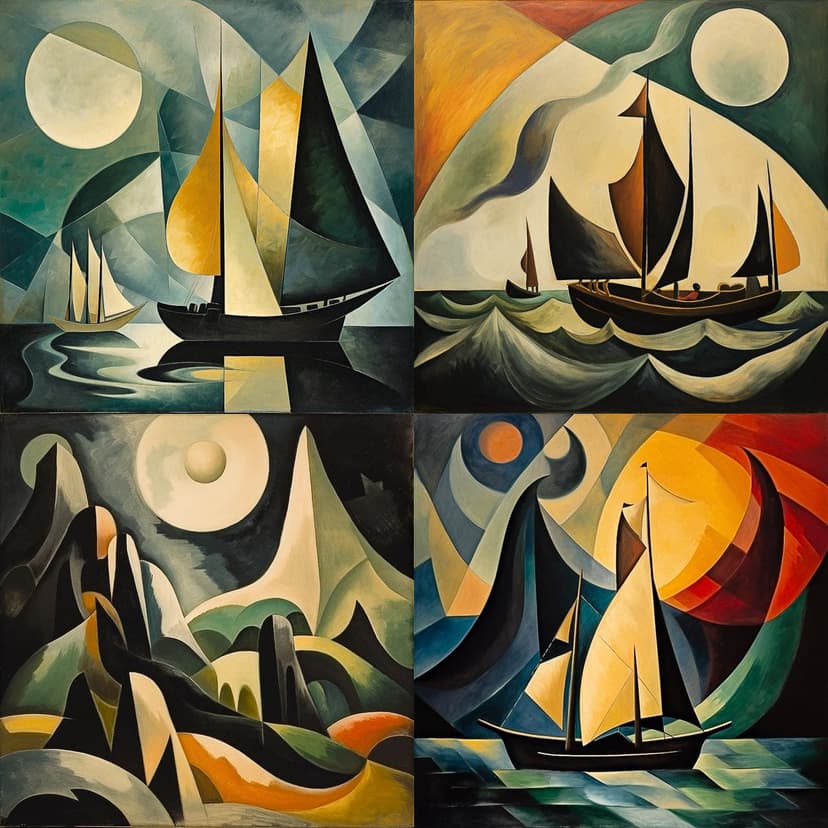Cubist Seascape