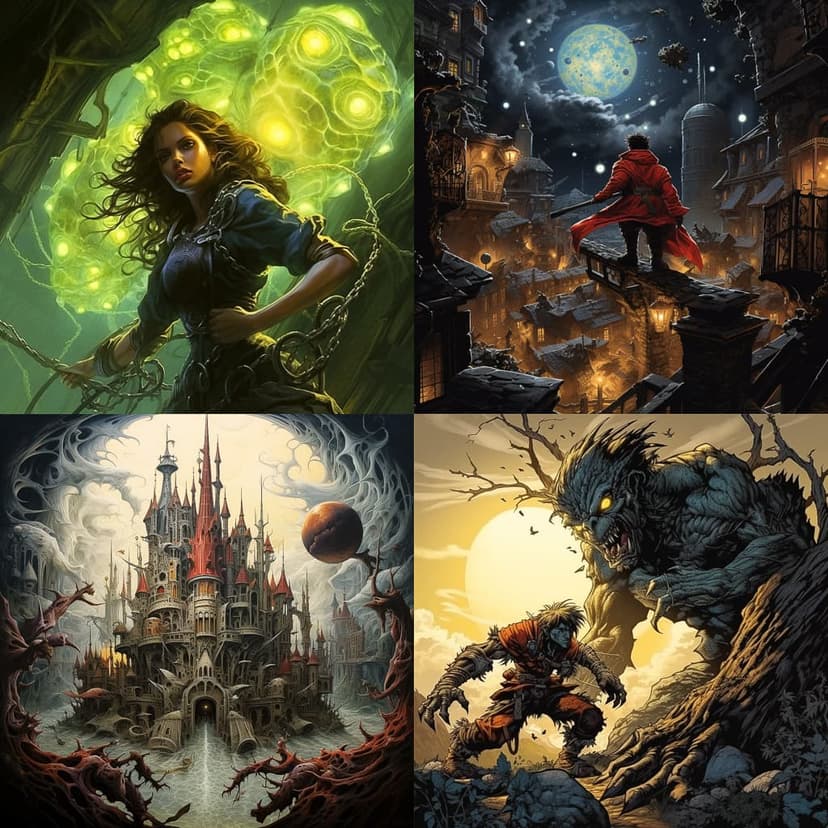 Fantasy Comic Art