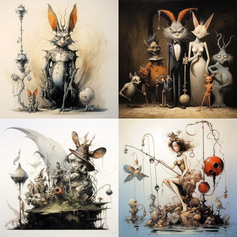 surreal fantasy