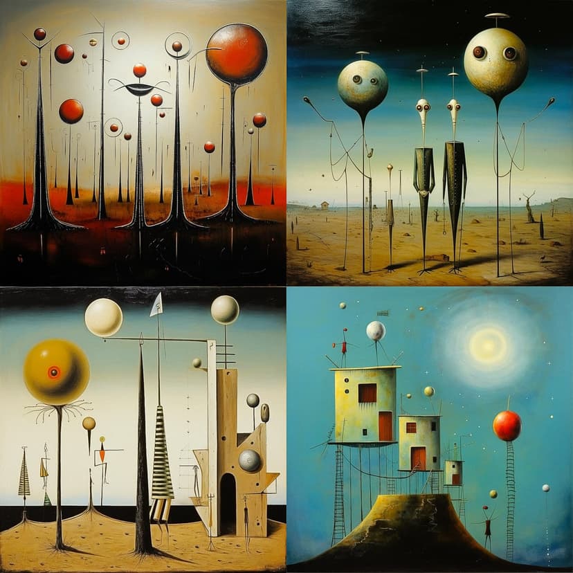 Surreal Geometric Minimalism