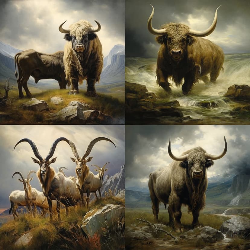 Realistic Wildlife Painting