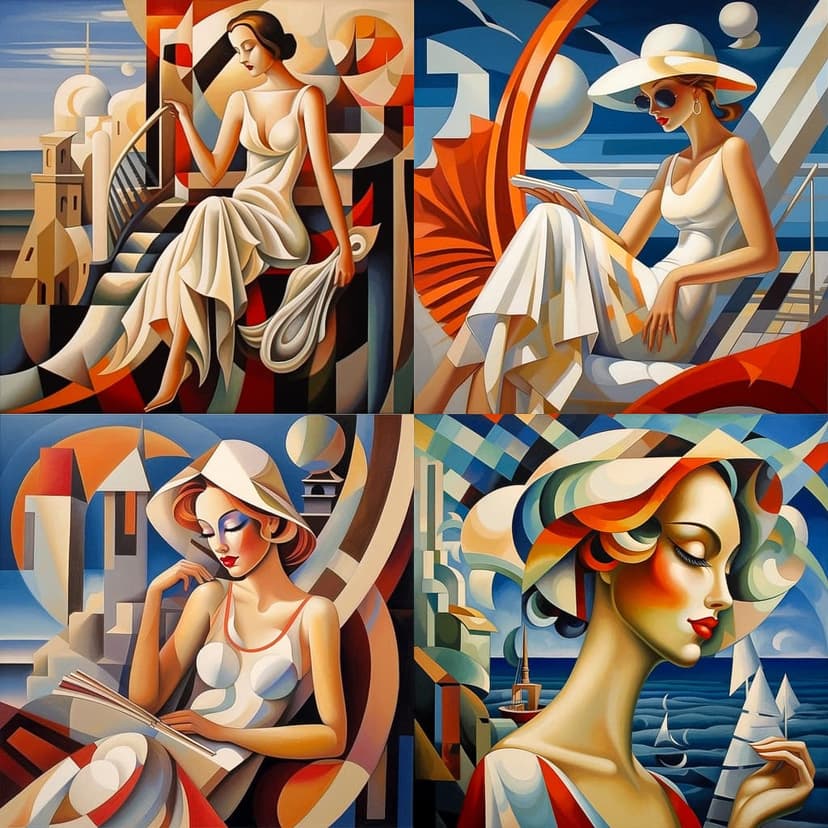 Cubist Art Deco