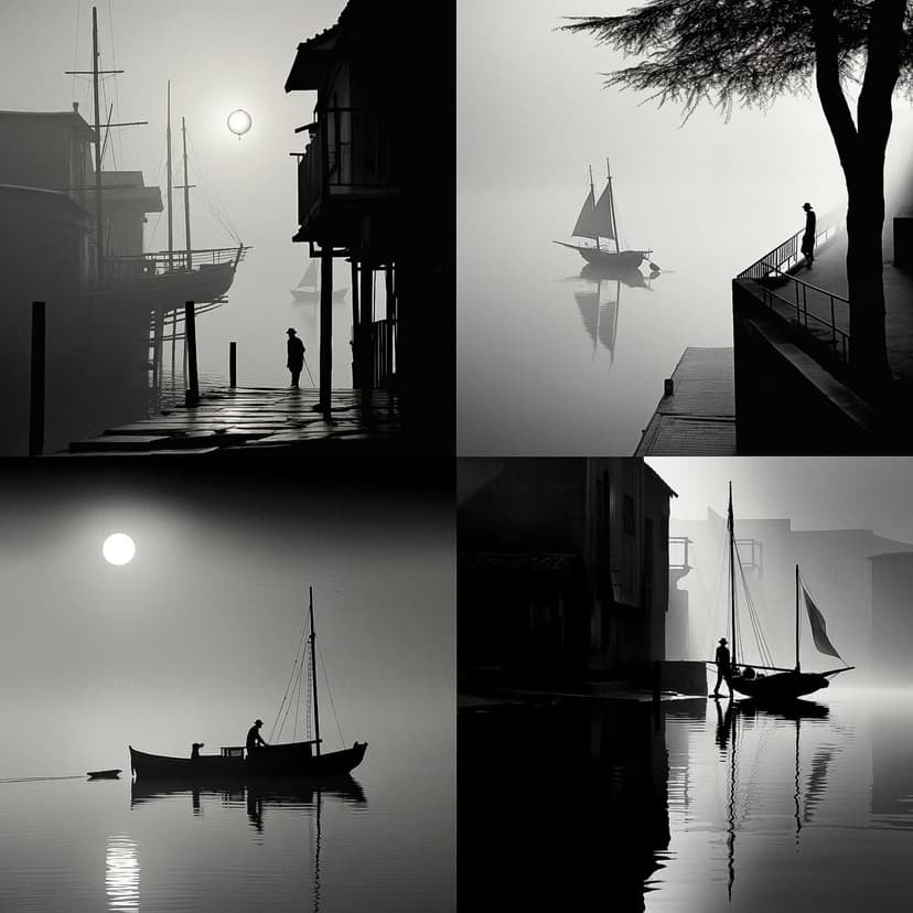 Monochrome Silhouette