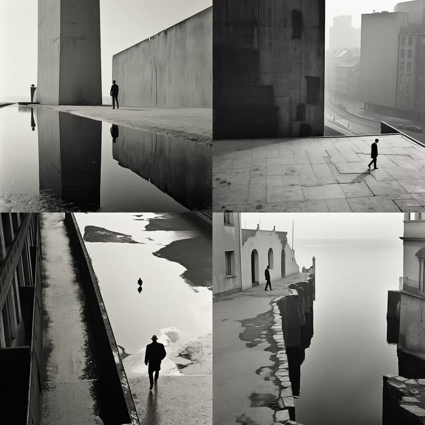 Surrealist Monochrome