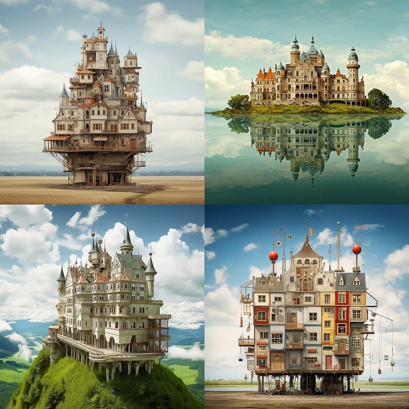Surreal Architectural Fantasy