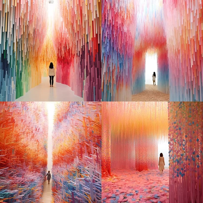 Immersive Gradient Installation