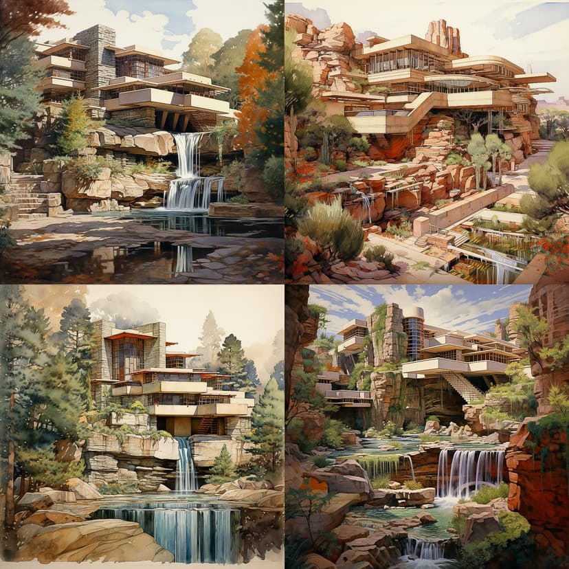 Architectural Watercolor