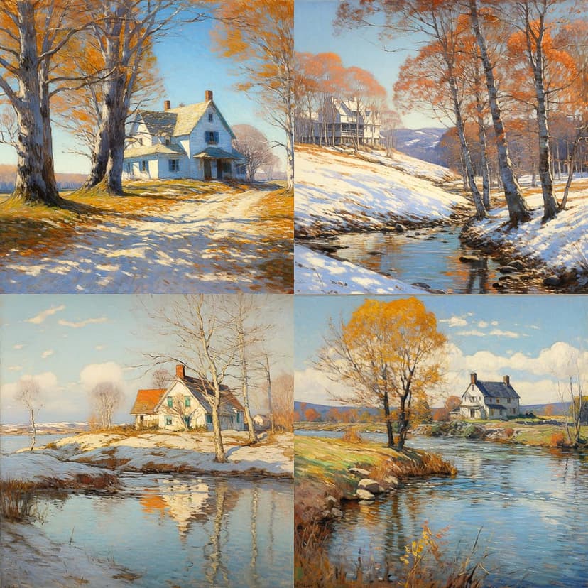 Impressionistic Landscape