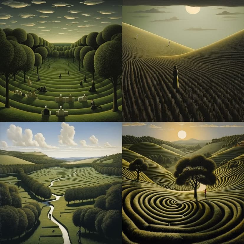 Surrealist Landscape