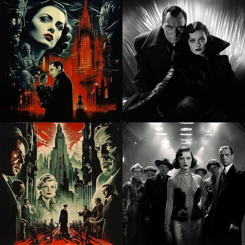 Noir Retro-Futuristic