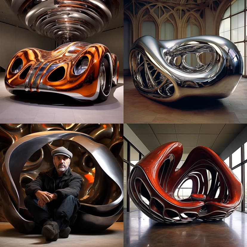 Futuristic Sculptural Design
