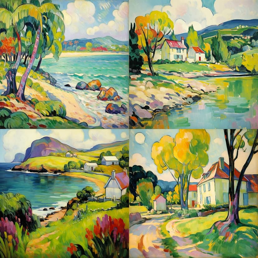 Vibrant Fauvism