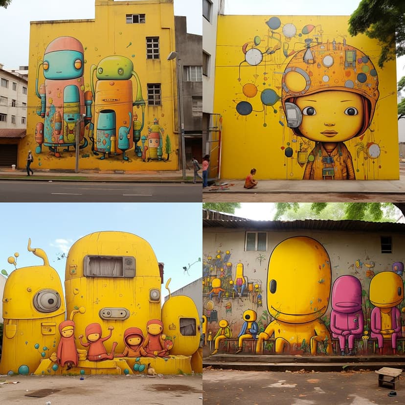 Vibrant Urban Graffiti