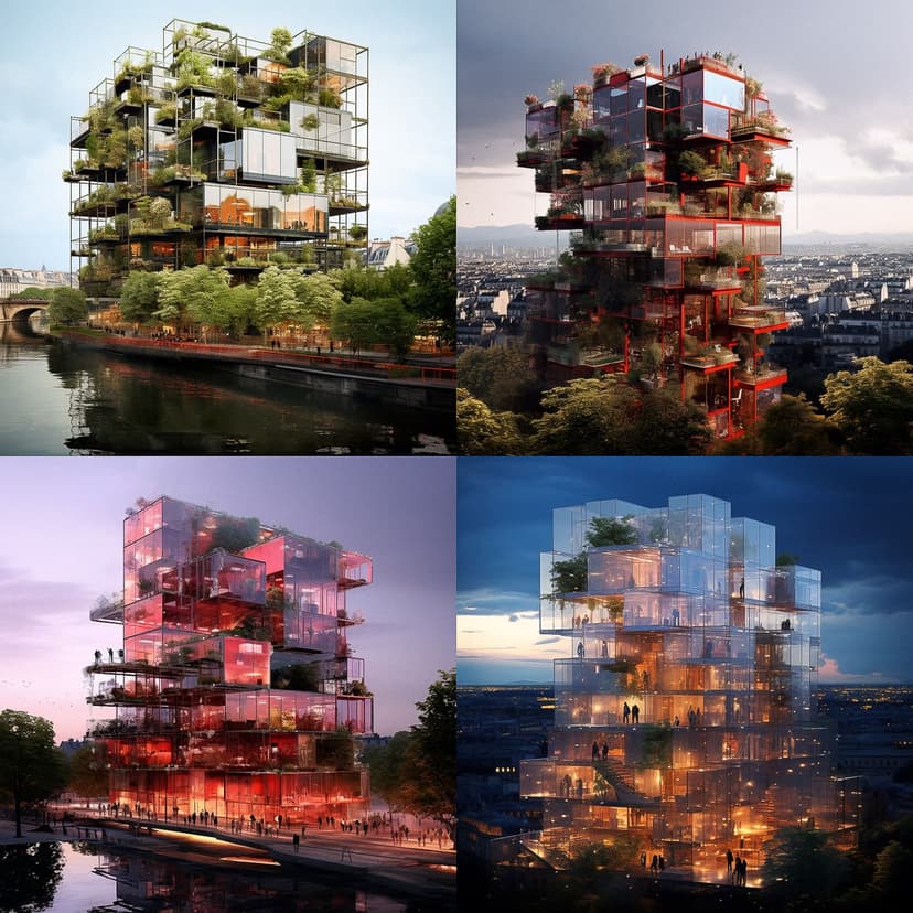 Futuristic Architectural Visualization