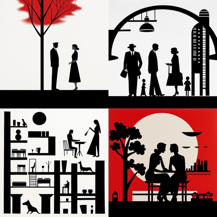 Modern Minimalist Silhouette