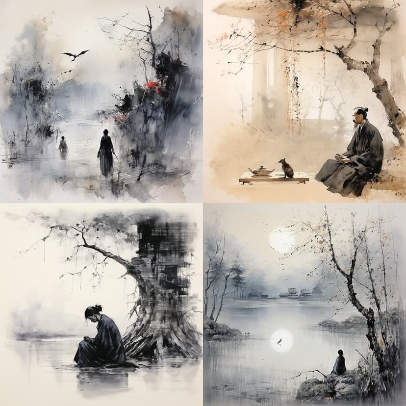 Ink Wash Painting