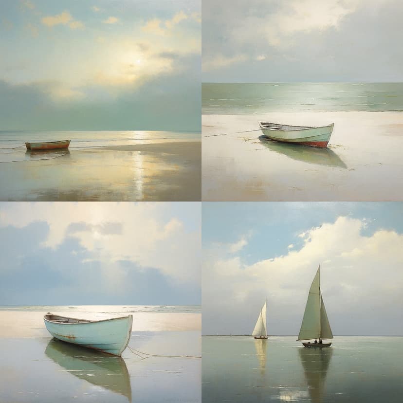 Impressionistic Seascape