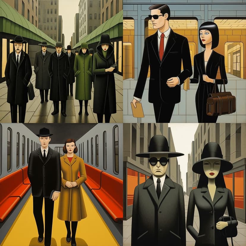 Mid-Century Modern Illustration