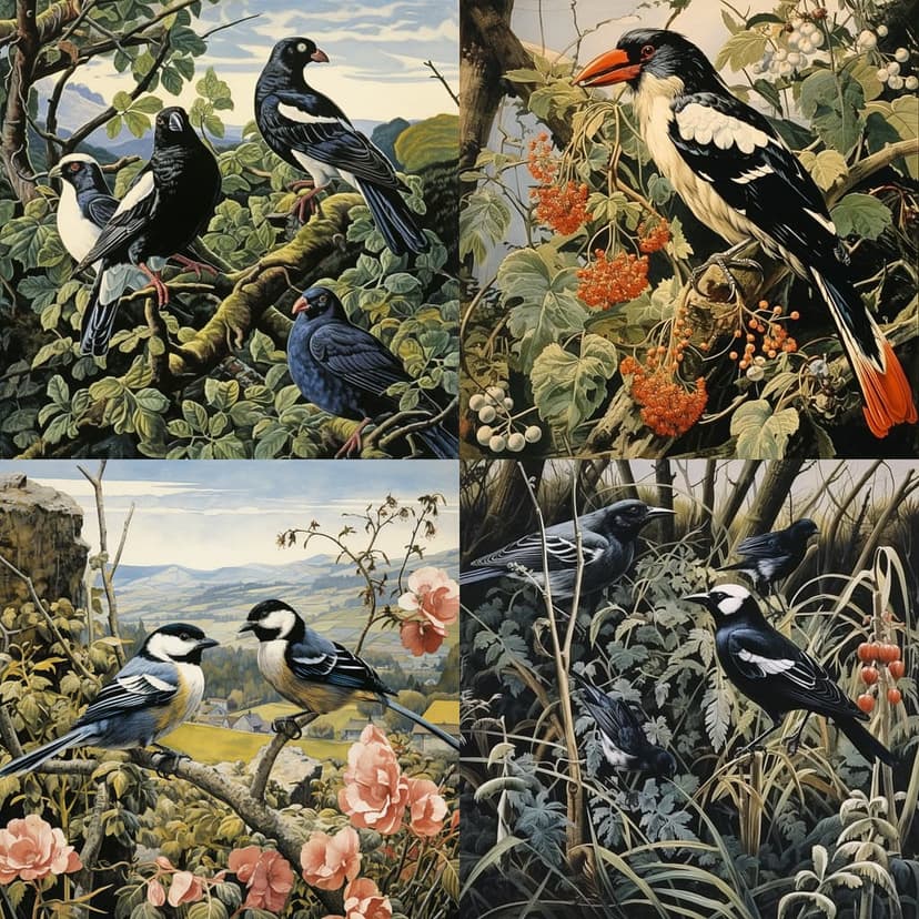 Vintage Naturalist Illustration