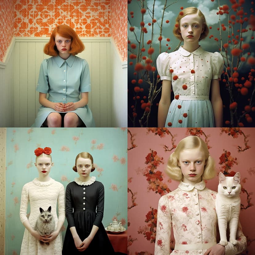 Surreal Vintage Portraiture