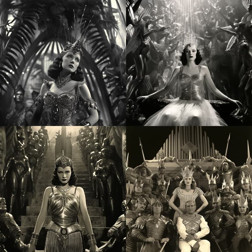 Vintage Cinematic Glamour