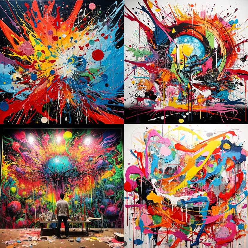 Dynamic Abstract Expressionism