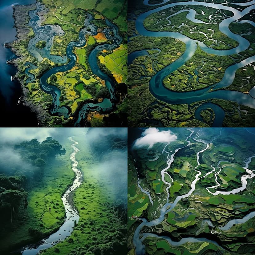 Aerial Landscape Abstraction