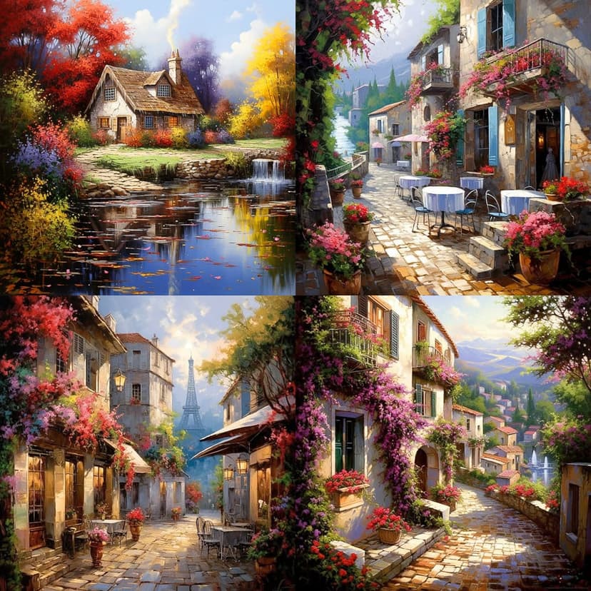 Impressionistic Landscape