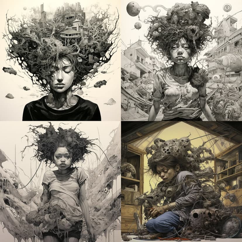 Surreal Intricate Composition