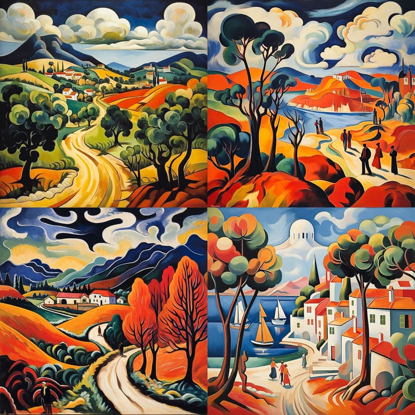 Vibrant Expressionism