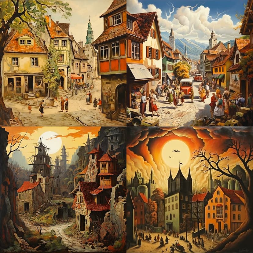 Fantasy Village Realism