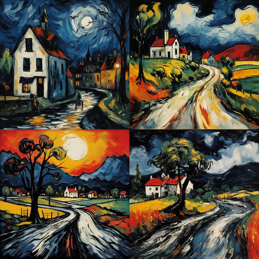 Expressionist Landscape