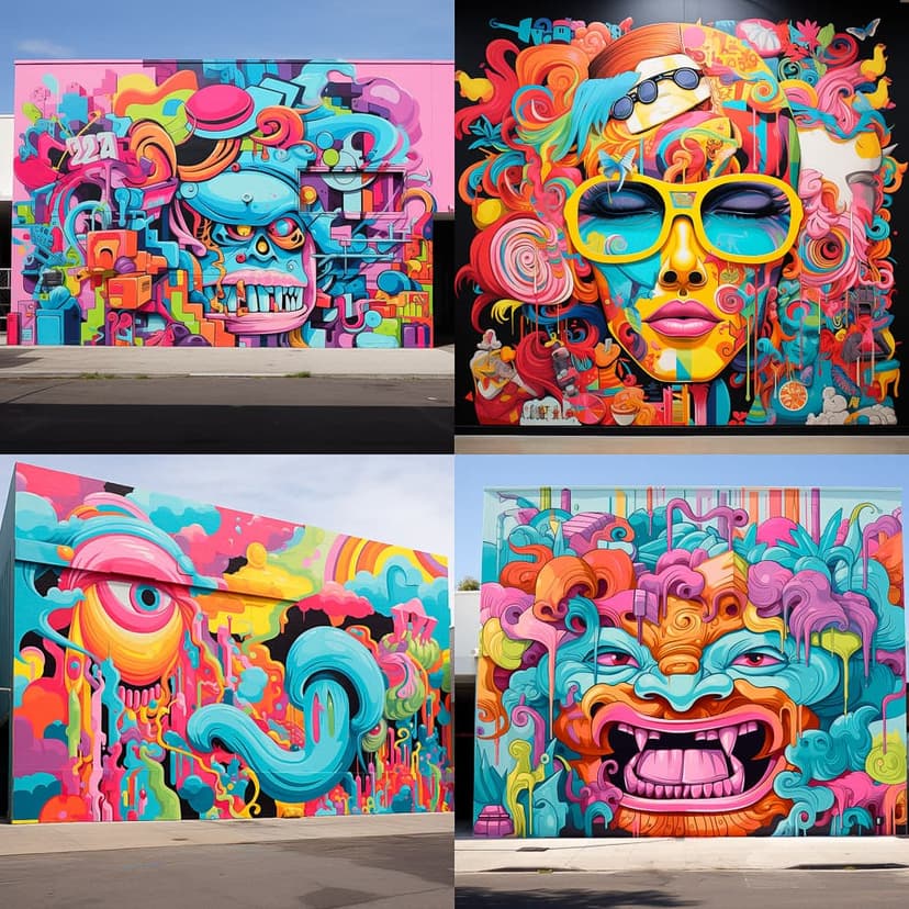 Psychedelic Street Art