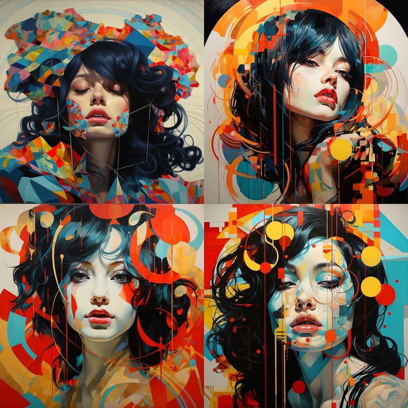 Geometric Pop Surrealism